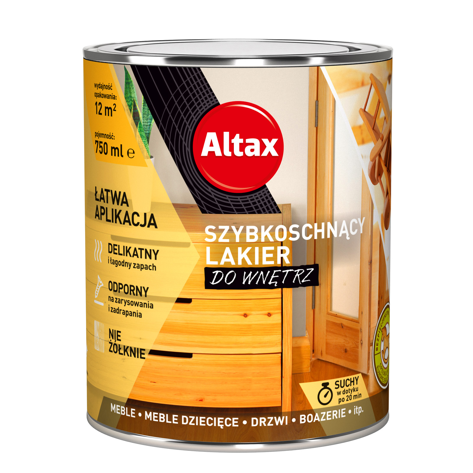 Altax – ხის ლაქი შიდა სამუშაოებისთვის – 750მლ — ლაქები, ზეთები და წებოები